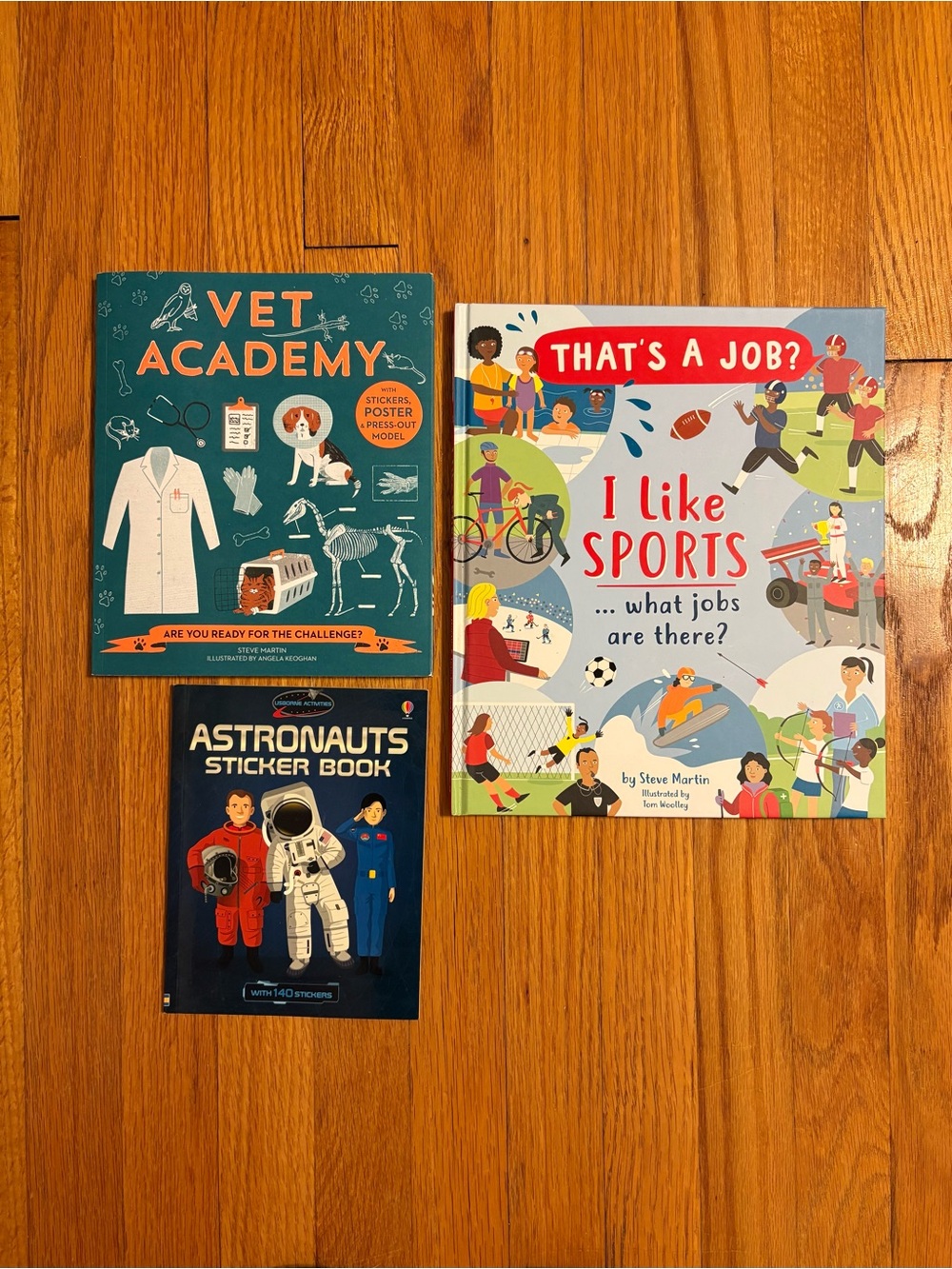 Usborne Kane Miller Kids Career Exploration STEM Book Lot 3-Book Set